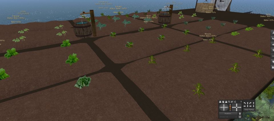 Content: Updating Yasai GardenApril 2, 2025Okay, so I ran into RL issues and was having issues updating so here we go!Was having issues with New Plant images and decided to use AI to render all my Yasai field plant as "new" plants. I have added the new images to the plants and have them growing now.  Here is the first render of them.  They look so much better!NOTE:I have released the Japanese Yasai Garden for testing. If can be found at Kaze No Sato's market.DESCRIPTIONThe Japanese Yasai is a small garden that grows 11 Japanese vegetables for preparing Japanese dishes. I have researched recipes and preparation so the dishes are as close to the actual dish in real life.  Some of the textures of the vegetables are still a work in progress.ADDITIONALThe following vegetables have been added for Japanese cuisine   ➔ Hakusai (Chinese Cabbage)   ➔ Horenso (spinach)   ➔ Komatsuna (Japanese mustard spinach)   ➔ Kyabetsu (cabbage)   ➔ Kyuri (cucumber)   ➔ Mizuna (Japanese mustard)   ➔ Naganegi (leek)   ➔ Nasu (aubergine)   ➔ Negi (green onion)   ➔ Shiso (perilla)   ➔ Tomato (Japanese black tomato)TECHNICALTo change the original "garden" requires some work with the config file and the scripts.  Here is a list of changes:    ➔ Short names of vegetables have been added and deleted.    ➔ Full names of vegetables have been added and deleted    ➔ Autoreplant has been activated    ➔ Auto Water mode has been changed from "sprinkler" to "water tower" for use of the small pumps SCRIPTSScripts have been copied from various Vivosim plants with similar uses for Vivosim such as:    ➔ config: various vegetables and herbs    ➔ setpin: various vegetables and herbs    ➔ sounds: pour rice, sniffingTEXTURES & PLANTSNames of the textures and objects have been changed to Japanese names with are also in new recipes.    ➔ Hakusai (3): Hakusai-New, Hakusai-Growing, Hakusai-Ripe & renamed SF Lettuce    ➔ Horenso (5): Horenso Leaves, Horenso-New, Horenso-Growing, Horenso-Ripe & SF Horenso    ➔ Kyabetsu (3): Kyabetsu-New, Kyabetsu-Growing, Kyabetsu-Ripe & renamed SF Cabbage    ➔ Komatsuna (5): Komatsuna Leaves, Komatsuna-New, Komatsuna-Growing, Komatsuna-Ripe & SF Komatsuna    ➔ Kyuri (5): Kyuri Fruits, Kyuri-New, Kyuri-Growing, Kyuri-Ripe & SF Kyuri    ➔ Mizuna (5): Mizuna Leaves, Mizuna-New, Mizuna-Growing, Mizuna-Ripe & SF Mizuna    ➔ Naganegi (2): Naganegi & SF Naganegi    ➔ Nasu (2): Nasu & SF Nasu    ➔ Negi (2): Naganegi & SF Naganegi    ➔ Shiso (5): Shiso Leaves, Shiso-Newm Shiso-Growing, Shiso-Ripe & Sf Shiso    ➔ Tomato (2): Tomato, Tomato-New, Tomato-Growing, Tomatoe-Ripe & SF SF TomatoTESTING:The Yasai Garden is in Beta Testing. Testing Dates:  ➔ Preliminary: April 2025 - June 2025 ➔ 1st Release: July 2025 - December 2025 ➔ Full Release: Jan 2026If you choose to use it, I ask that you please report any issues to Annah Gestaga so it can be addressed. Please know that sending an IM or Notecard over multiple grids is not garuanteed and may get lost in the process. For the best results, you can contact me the following ways:    ➔ Come to Gentle Fire to IM me    ➔ Come to Gentle Fire and send me a notecard    ➔ Leave a NC in the Suggestions box    ➔ Message me on VivoSim    Annah Gestaga (􀀁)Home Grid: gentlefire.opensim.fun:8002:Gentle Fire GridRegion: hop://gentlefire.opensim.fun:8002/Kaze%20no%20Sato/250/251/22VivoSim: https://vivosim.net/profile/annahgestaga